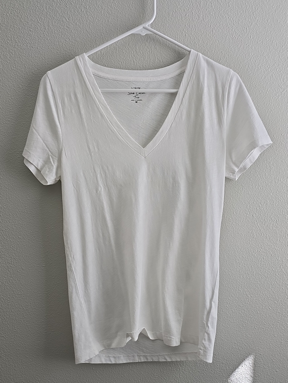 7/27 JCREW SLUB COTTON TEE